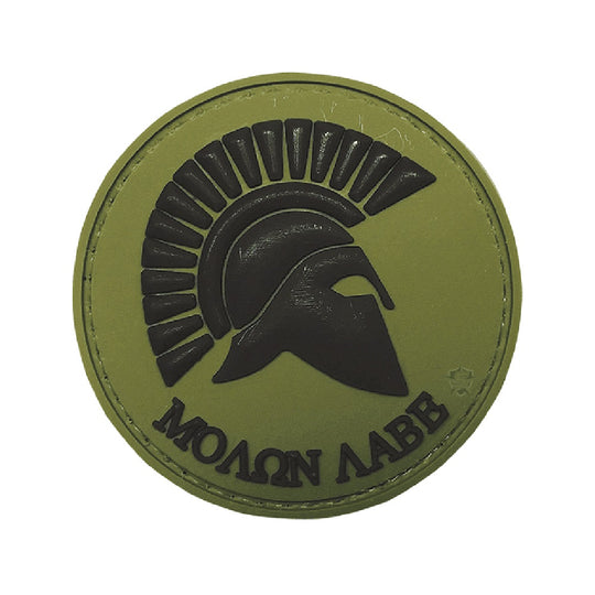 OLIVE DRAB MOLON LABE MORALE PATCH - OLIVE DRAB/BLACK