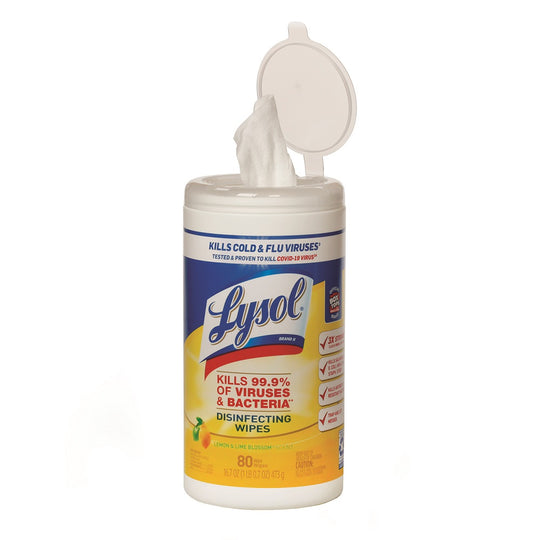 LYSON DISINFECTING SURFACE WIPES  CT