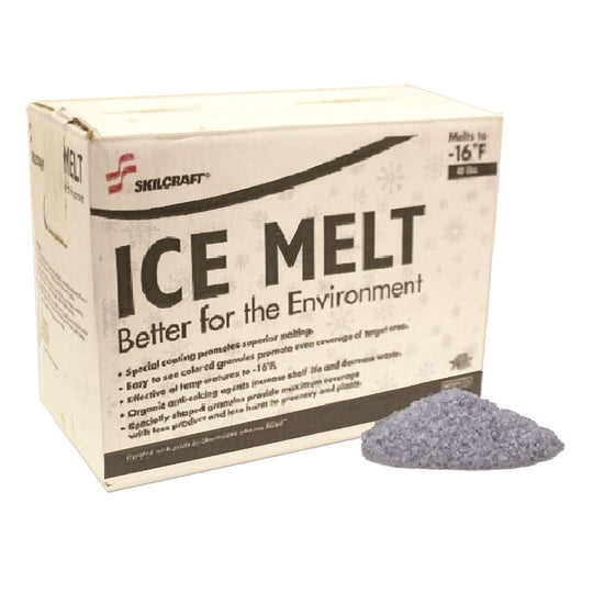 6850015981933 ABILITYONE GRANULAR ICE MELT 40 LB. DE-ICER BX