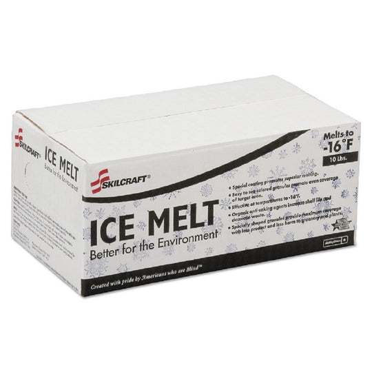 6850015981946 AbilityOne, Ice Melt/De-Icer, 10 lbs. Bx