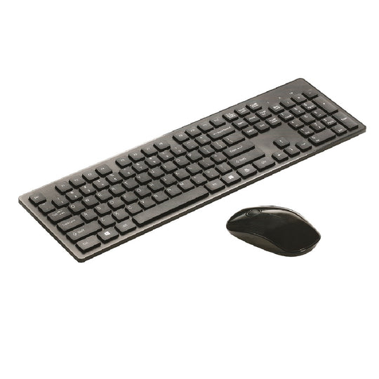 7025016909998 AbilityOne, Wireless Keyboard & Mouse Combo, Shared USB, 2.4GHz Bx