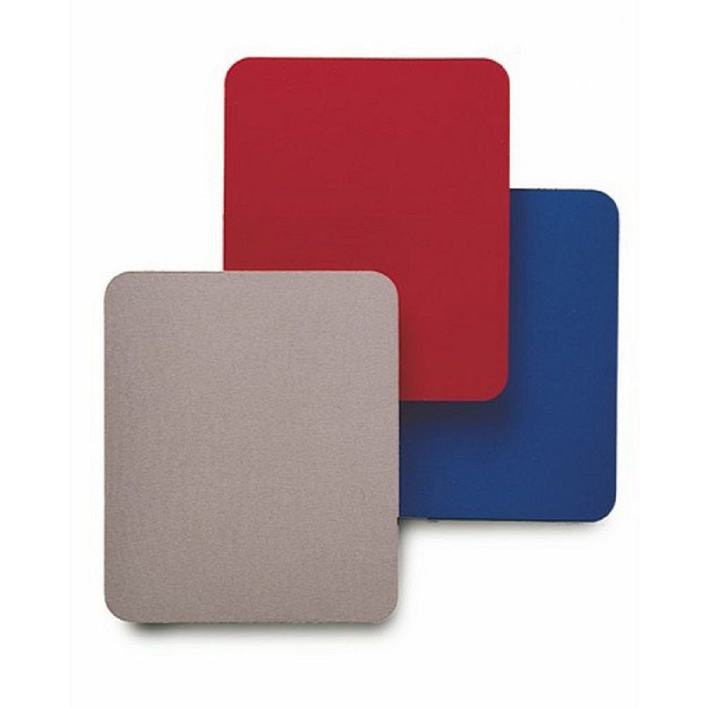 7045013684808 AbilityOne, Pad, Mouse, Cloth Surface, Rubber-backed, Red, 9-3/8" X 7-7/8" Ea