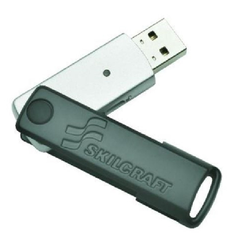 USB AES ENCRYPTED FLASH DRIVE, 4 GB STORAGE EA