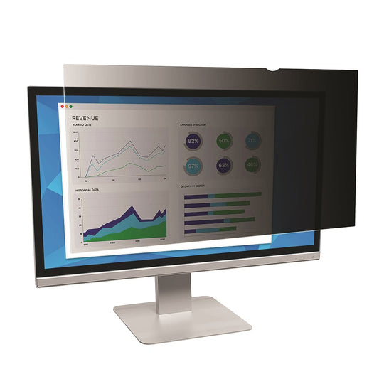 7045016977342 AbilityOne, Full Screen Privacy Filter - 23.8" Widescreen - 16:9 Aspect Ratio - 21.09" x 11.85" Bx