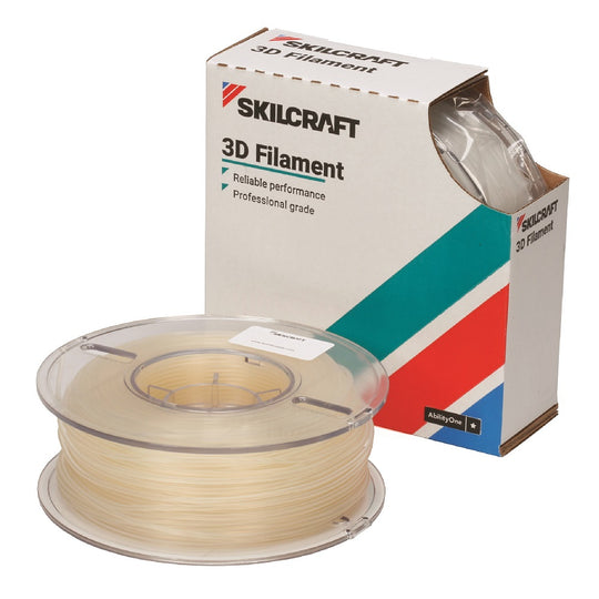 7045017057358 AbilityOne, 3D Printer Filament, Water Soluble, Natural, 750g of 2.85 mm Ea