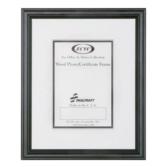 7105000511212 AbilityOne, Frame, Style A, Enamel, 10" x 14", Black Bx