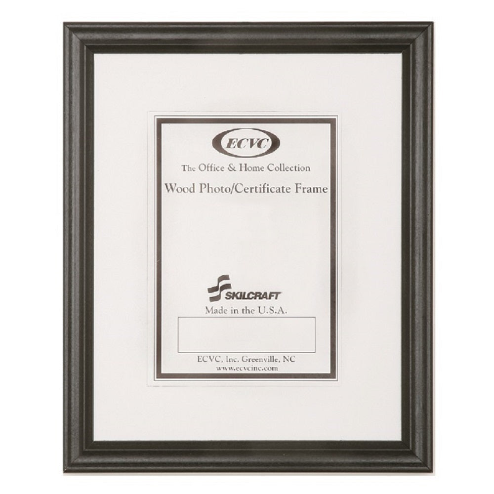 7105000528689 AbilityOne, Frame, Style A, Enamel, 8 1/2" x 11", Black Bx