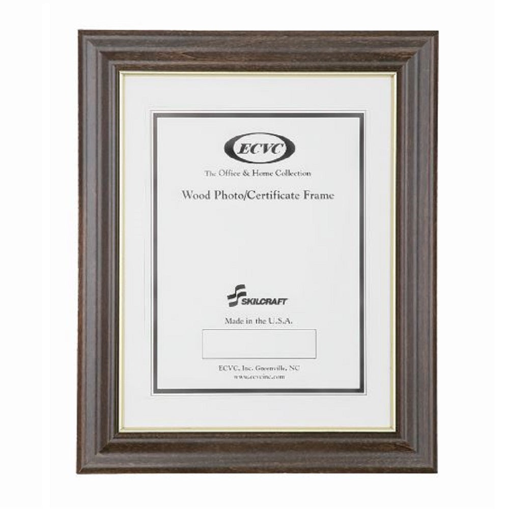 STYLE B - WALNUT VINYL 8-1/2" x 11"  FRAME 12/BX