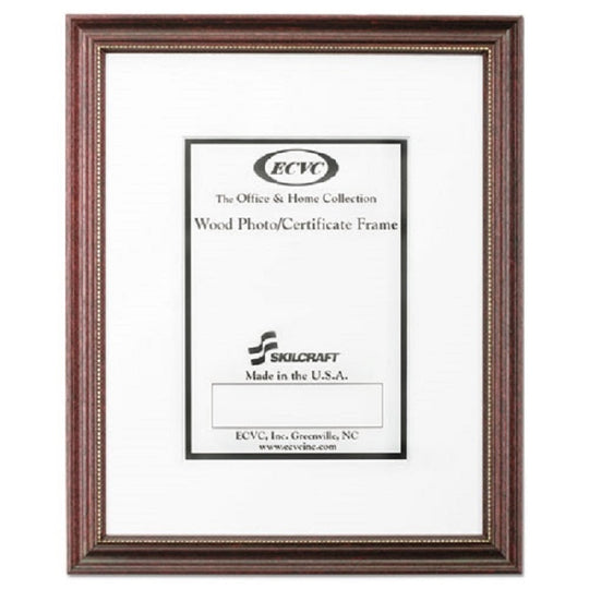 7105014246474 AbilityOne, Style F - Hardwood Finish Frames, 16" x 20", Mahogany Bx