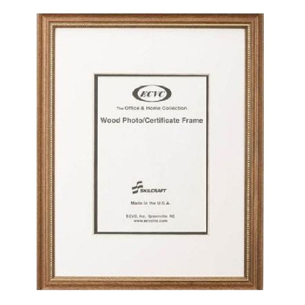 7105014246488 AbilityOne, Style F - Hardwood Finish Frames, 9" x 12", Oak Bx