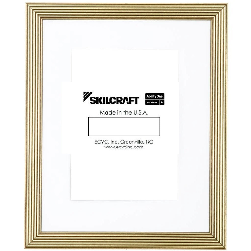 7105014406064 AbilityOne, Style D - Antique Gold Frames, Velcro Hanger, Easel Back, 8-1/2" x 11" Bx