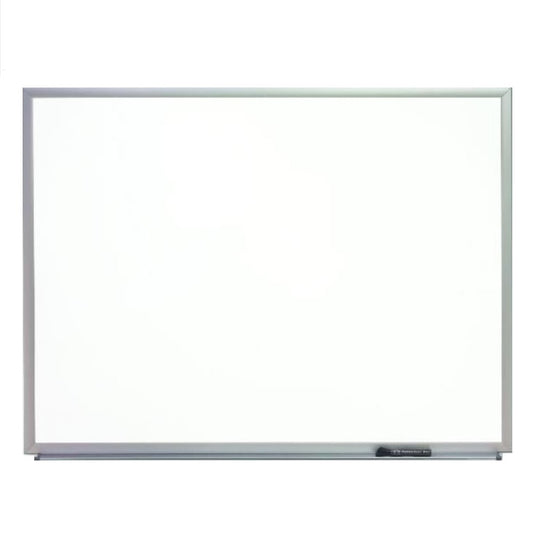 7110016511297 MAGNETIC DRY ERASE WHITEBOARD  PAINTED STEEL, BRUSHED SILVER ALUMINUM FRAME