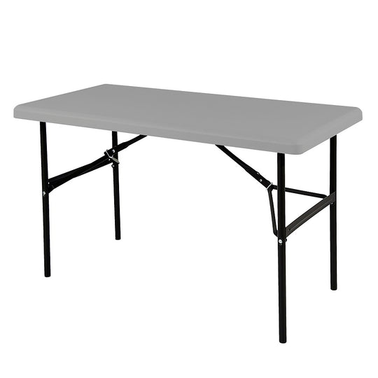 7110016716418 AbilityOne, Rectangular Folding Table, 1200 lb Weight Capacity, 96" W x 29" H x 30" D, Charcoal Gray Bx