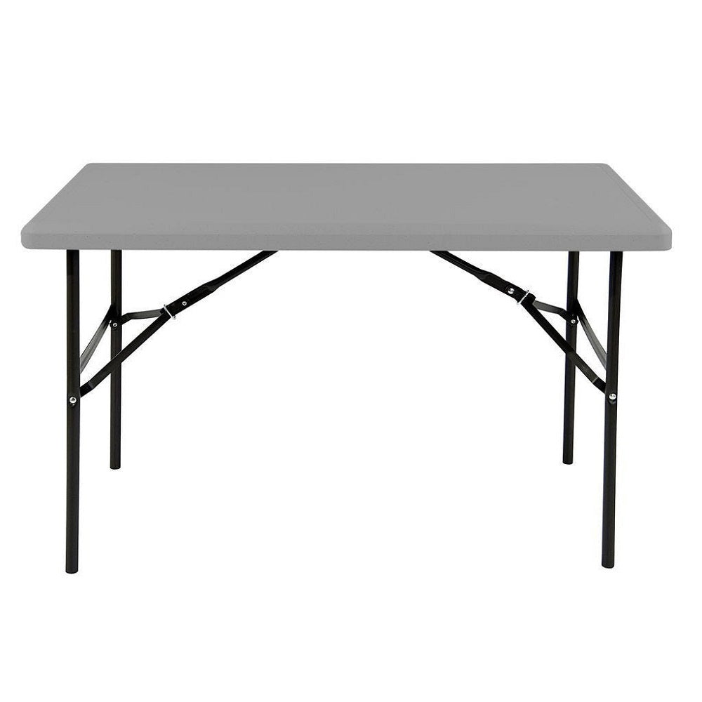 7110016716418 AbilityOne, Rectangular Folding Table, 1200 lb Weight Capacity, 96" W x 29" H x 30" D, Charcoal Gray Bx