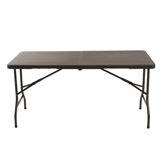 7110017025675 AbilityOne, Bi-Fold Folding Table, 30" W x 29" H x 60" D, 250 lb Weight Capacity, Charcoal Gray Ea