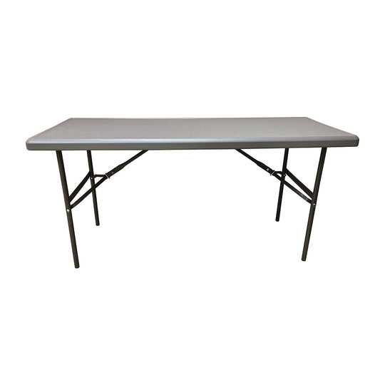 7110017110898 AbilityOne, Rectangular Folding Table, 300 lb Weight Capacity, 60" W x 29" H x 24" D, Charcoal Gray Ea