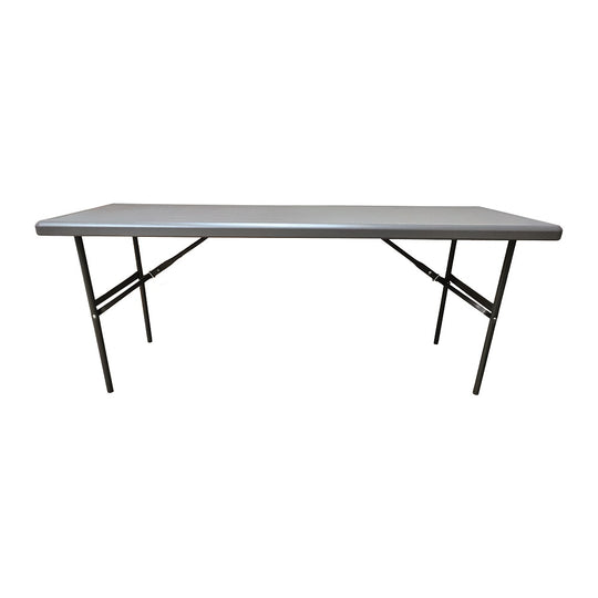 7110017110899 AbilityOne, Rectangular Folding Table, 300 lb Weight Capacity, 72" W x 29" H x 24" D, Charcoal Gray Ea