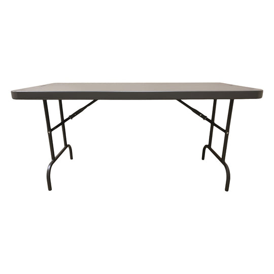 7110017110901 AbilityOne, Rectangular Folding Table, 1000 lb Weight Capacity, 60" W x 29" H x 30" D, Charcoal Gray Ea