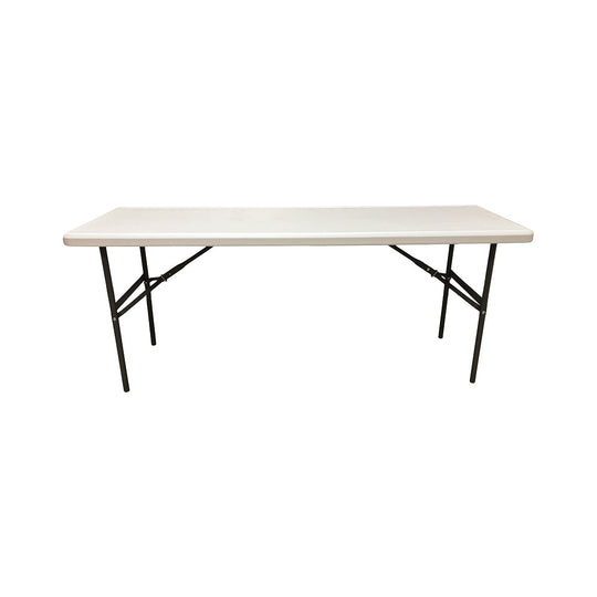 7110017110902 AbilityOne, Rectangular Folding Table, 300 lb Weight Capacity, 72" W x 29" H x 24" D, Platinum Gray Ea