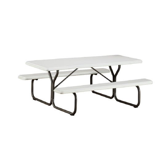 7195016183863 AbilityOne, Table, Picnic, Platinum, 30" x 72" Ea