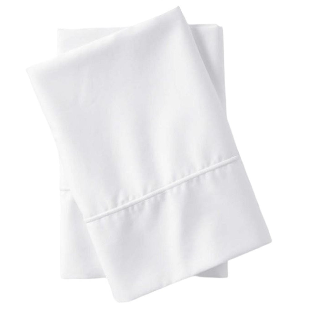 7210002599004 AbilityOne NSN2599004 Pillowcase, Cotton/Polyester, White, 27-1/2" x 20-1/2" Bx