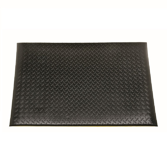 ANTI-FATIGUE MAT, INDUSTRIAL DUTY MAT, BLACK EA