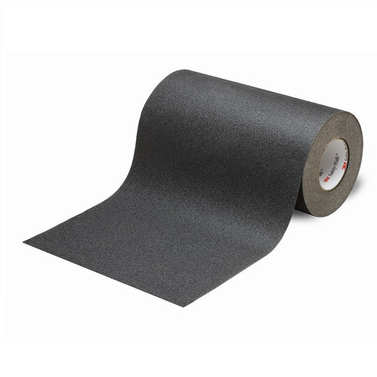 PEEL N STICK NONSKID TAPES AND TREADS, COARSE, BLACK RO