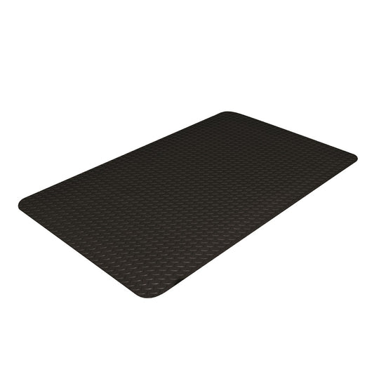 7220016673569 AbilityOne 6673569, Anti-Fatigue Mats, Heavy-Duty Industrial Hard-Top, Black Bx