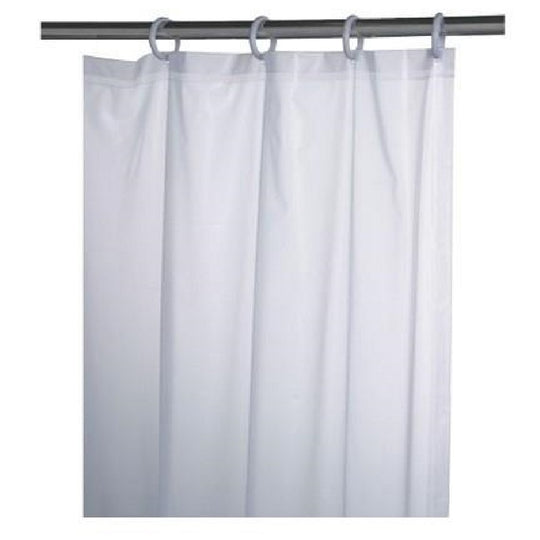 7230008499838 ONE PANEL VINYL SHOWER CURTAIN EA