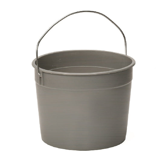 7240000611163 AbilityOne 0611163, Plastic Utility Pail, 5-Quart, Gray Ea