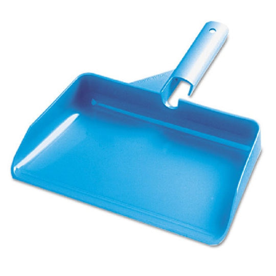 SHORT HANDLE DUST PAN, PLASTIC, BLUE EA