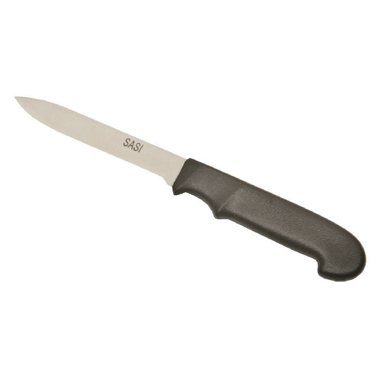 7340004887939 AbilityOne NSN488793, Pairing Knife, Stainless Steel Blade, w/Plastic Handle, 3-1/4" Stainless Steel Blade Ea