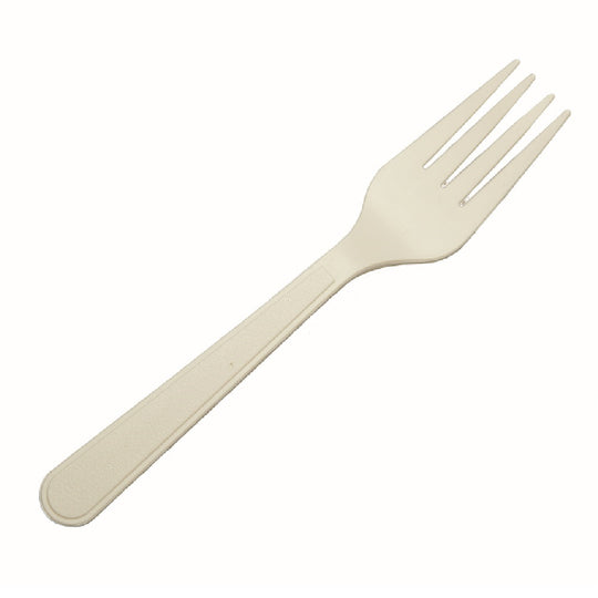 NSN5641888, BIOBASED CUTLERY, FORK, TAN BX