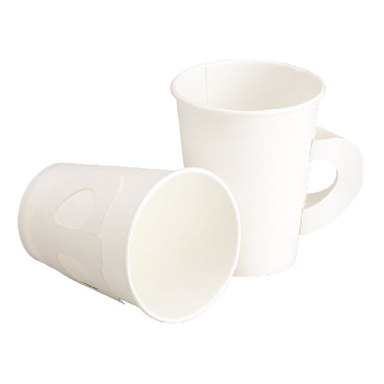 BIODEGRADABLE 8 OUNCE HOT LIQUIDS PAPER CUP  BX