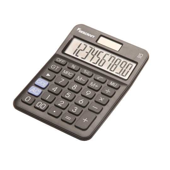 10-DIGIT DUAL POWERED CALCULATOR BX