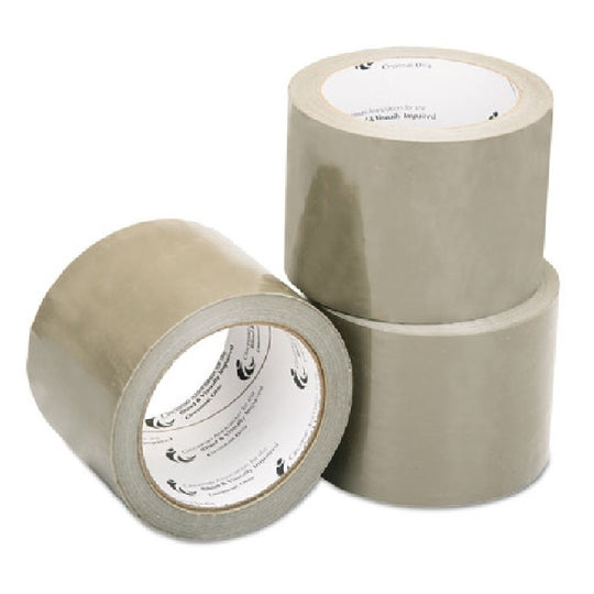 COMMERCIAL GRADE PACKAGE SEALING TAPE, TAN BX