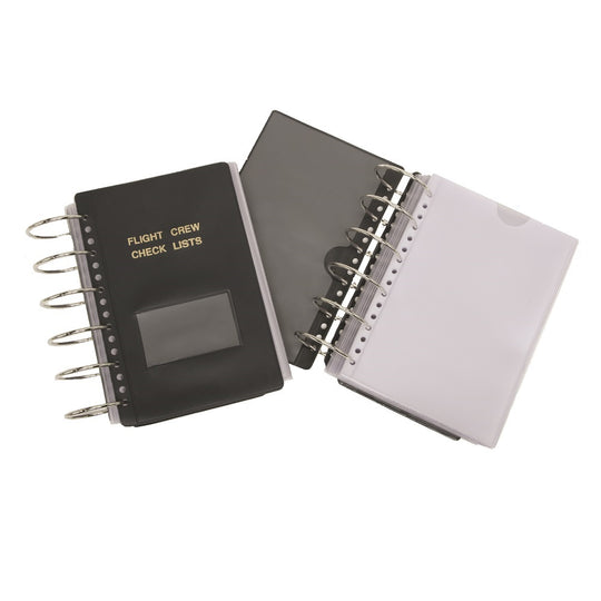 7510002406012 AbilityOne NSN2406012 Flight Crew Check Binder, 6 Rings, Blue Bx