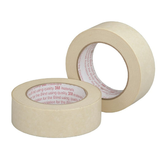 7510002666709 AbilityOne NSN2666709 General Purpose Masking Tape, 1-1/2" x 60 yds, Beige Bx