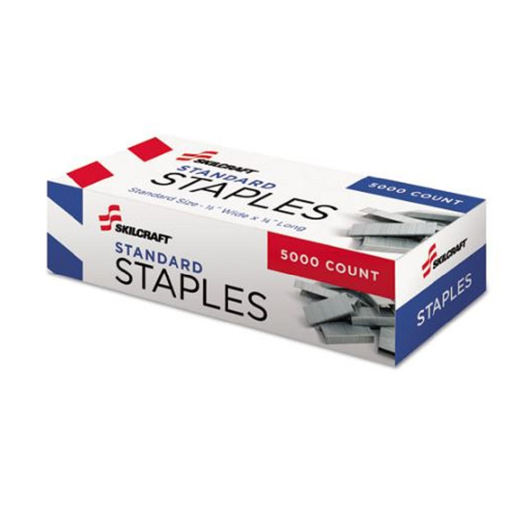 NSN2729662 STANDARD STAPLES, FULL STRIP, CROWN STEEL BX