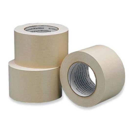 7510006802471 SUPERIOR QUALITY 3" MASKING TAPE, CREPE BACKING, BEIGE BX