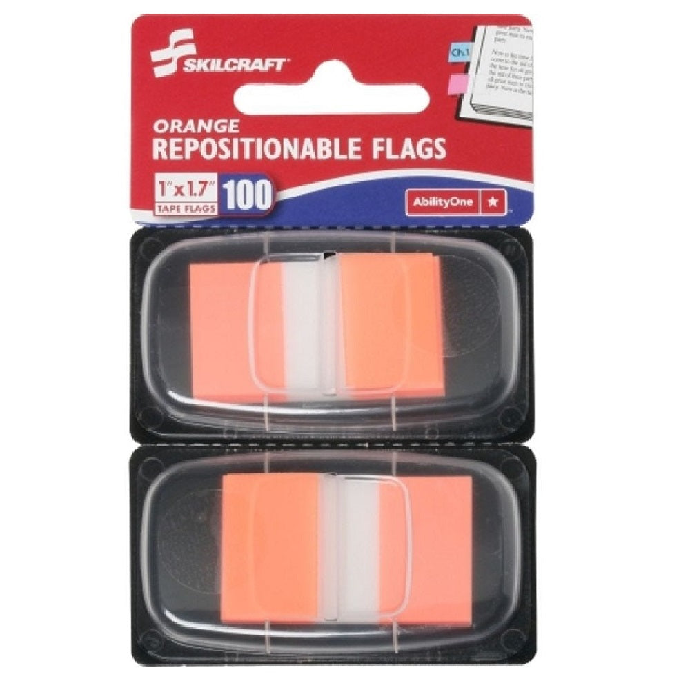 7510013152023 AbilityOne NSN3152023 Self-Stick Repositionable Flags, Orange Bx