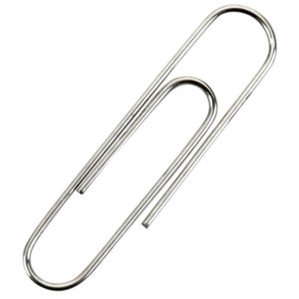 7510014676738 SMALL PAPER CLIPS #1, SILVER BX