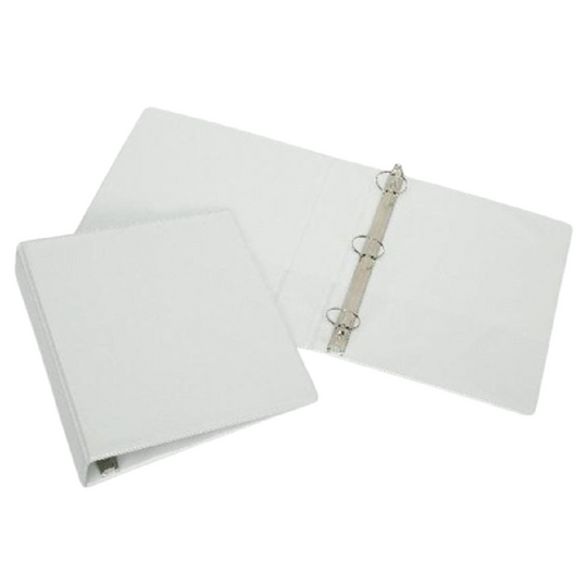 7510015104859 AbilityOne NSN5104859, Round Ring View Binders - 1/2" Capacity - White Bx