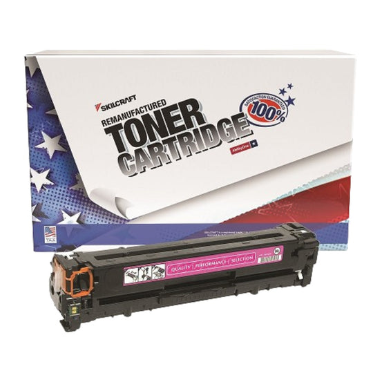 NSN6901909, REMANUFACTURED HP 125A MAGENTA TONER CARTRIDGE