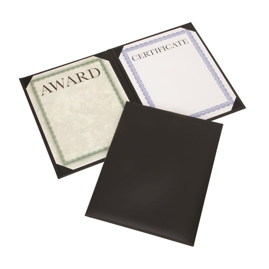 NSN7143328, AWARDS CERTIFICATE BLACK PADDED COVER NO SEAL PORTRAIT BINDER BX