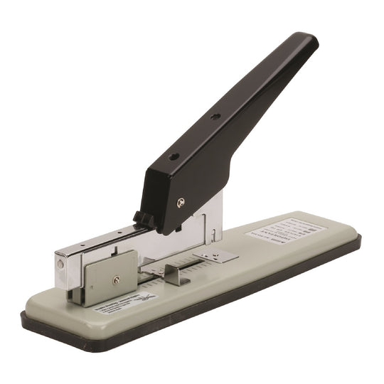 HEAVY DUTY STAPLER, 100 ADJUSTABLE THROAT DEPTH, BEIGE CS