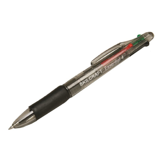 ESSENTIAL 4-COLOR BALLPOINT PENS BX