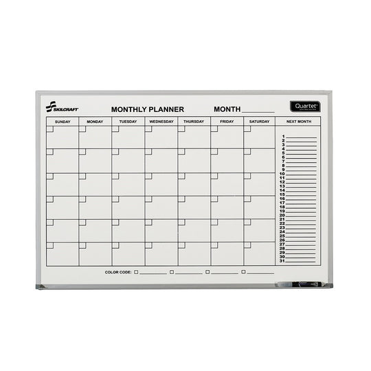 7520014845263 EASEL WALLBOARD MONTHLY PLANNER