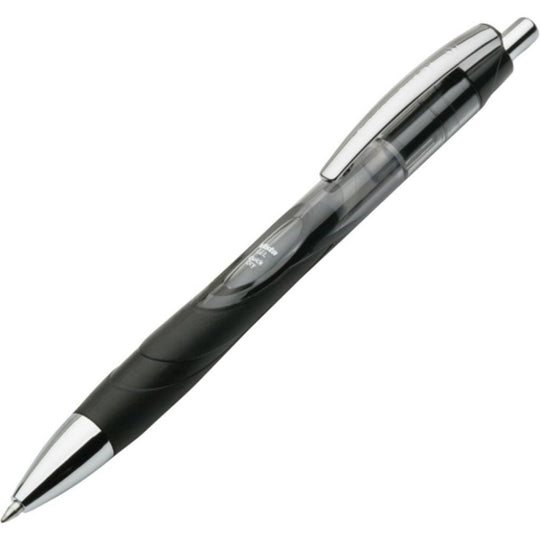 VISTA ROLLER BALL RETRACTABLE GEL PEN, MEDIUM, BLACK INK BX