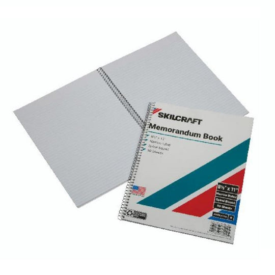 7530002866952 NOTEBOOK MEMORANDUM, RULED, WHITE PK